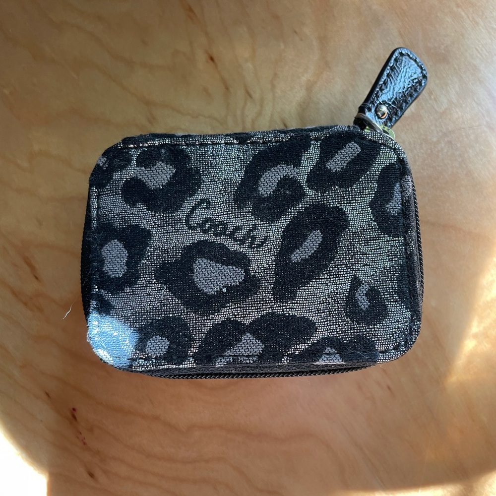 Coach Triple Pill Box